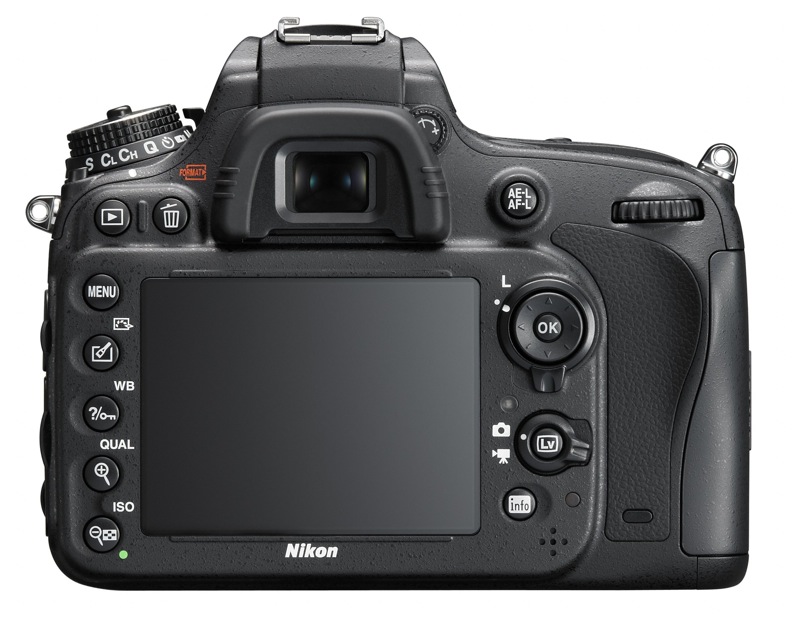 Nikon D600 DSLR Back