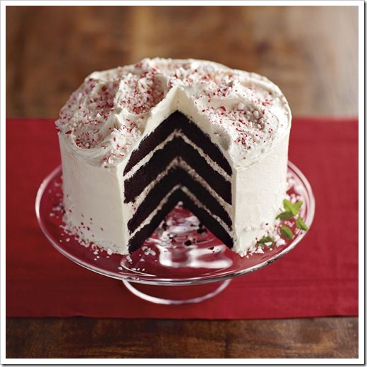 williams and sonoma peppermint crunch cake