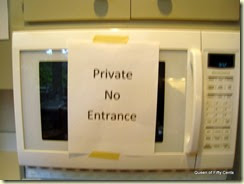 Get out of that microwave!