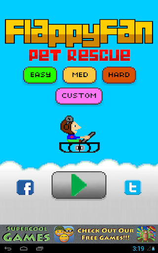 【免費街機App】Flappy Fan - Animal Rescue-APP點子