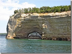 a - pictured rocks