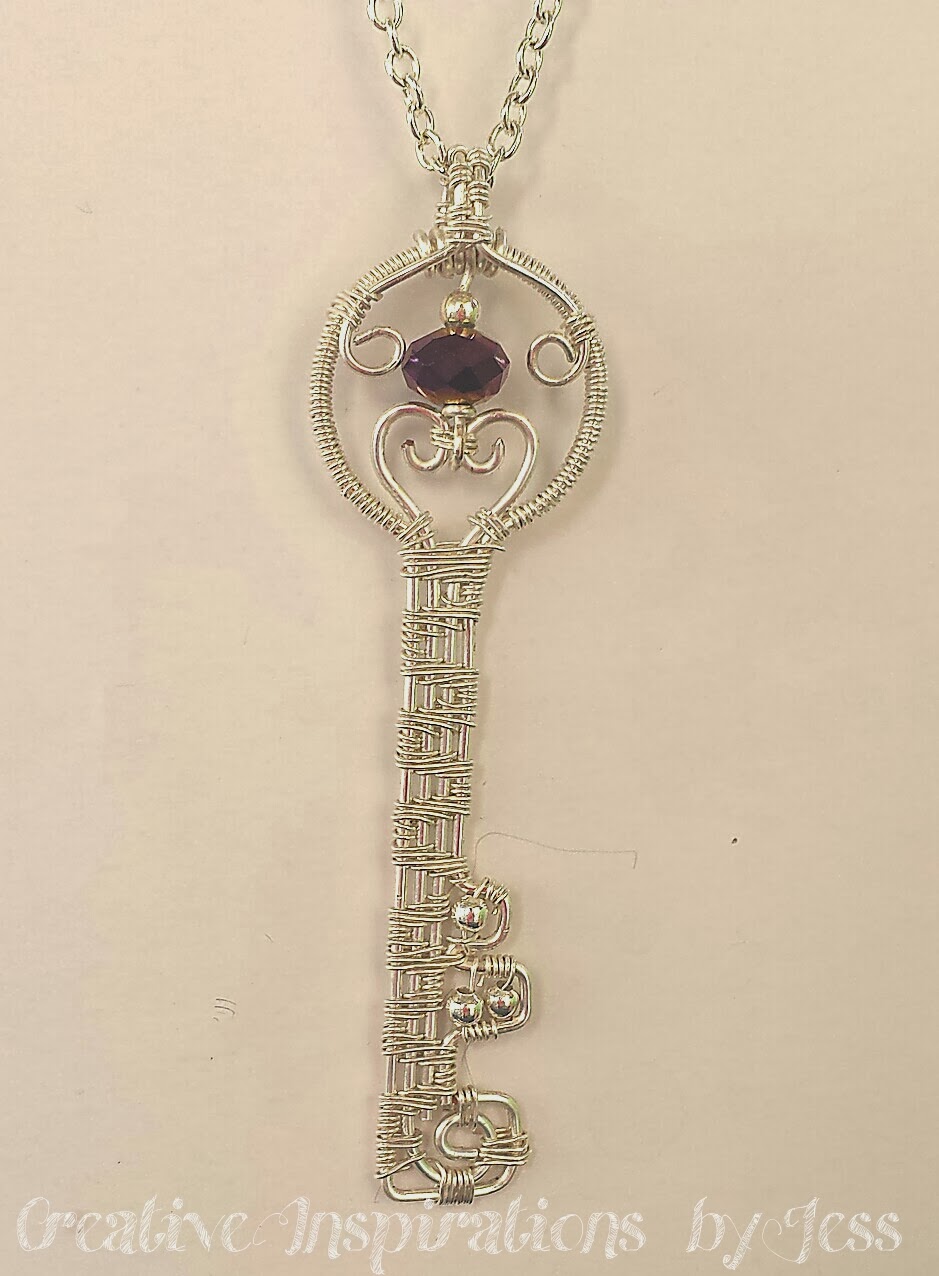 Creative Inspirations Wire Wrapped Key Pendants and More