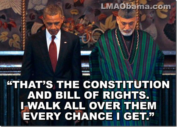 Obama Constitution Karzai