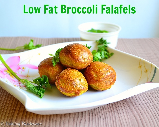 Low fat Broccoli Falafel Recipe