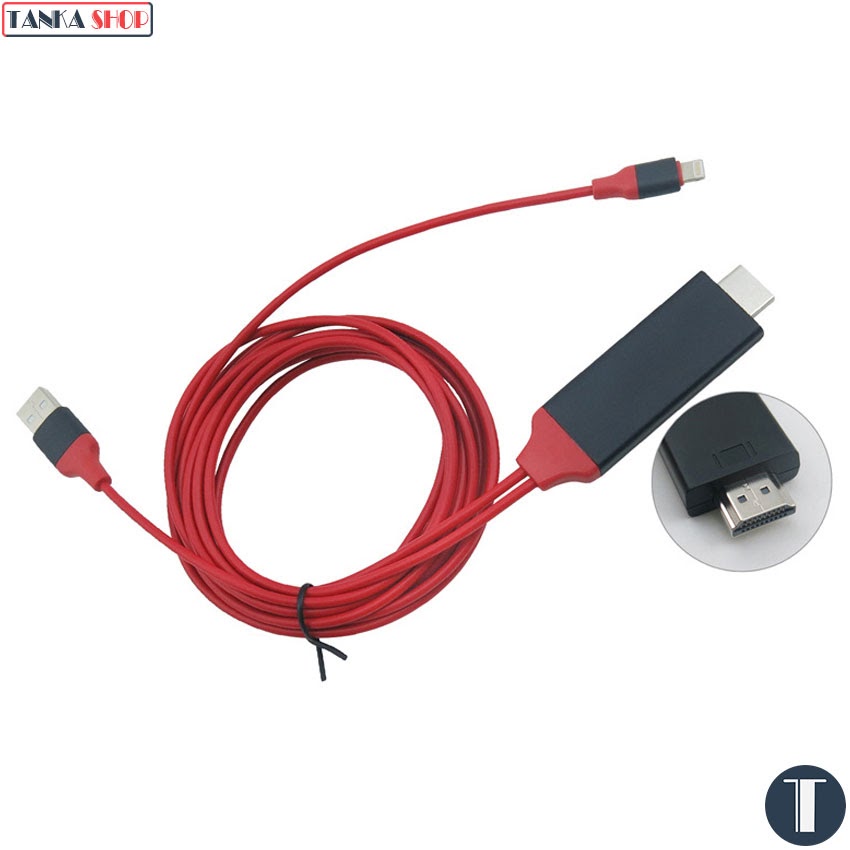 Cáp HDMI cho iPhone Cáp kết nối iphone với tivi