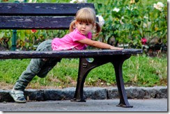 Girl in a park