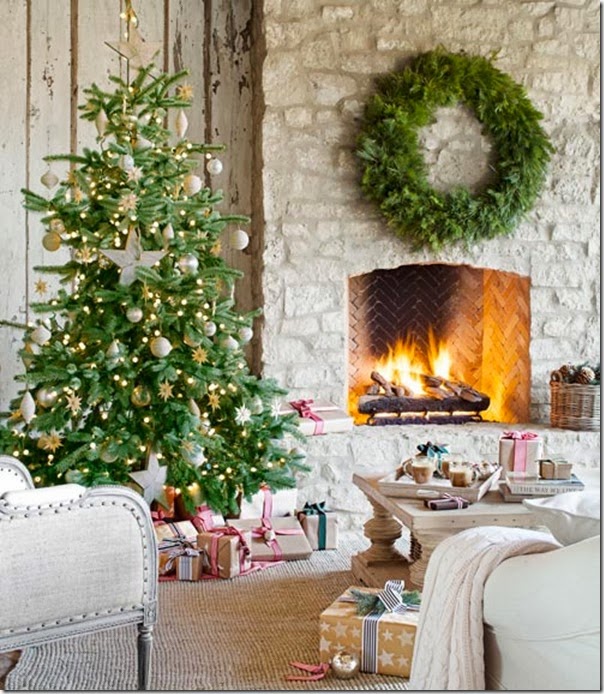 case e interni - shabby chic - decorazioni Natale (0)