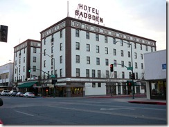 Jan 12, 2012: The historic Gadsden Hotel in Douglas Arizona. Our first night out