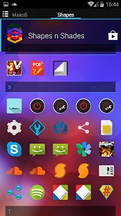 Shapes & Shades  icons&walls - screenshot thumbnail