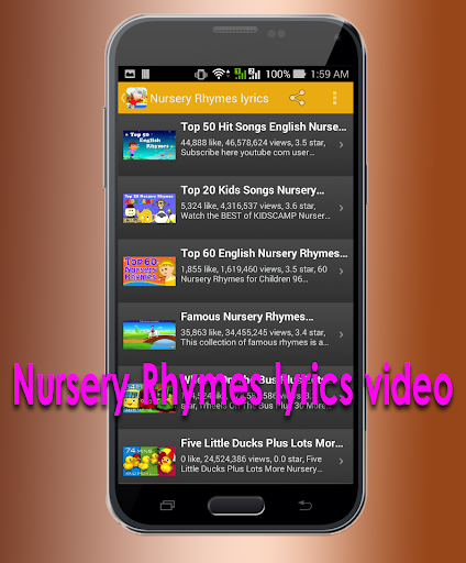 免費下載娛樂APP|Nursery Rhymes lyrics video app開箱文|APP開箱王