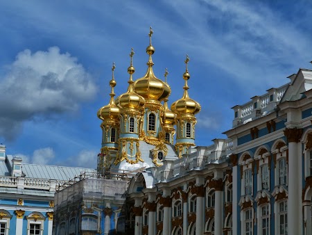 Cupole rusesti la Tsarskoe Selo