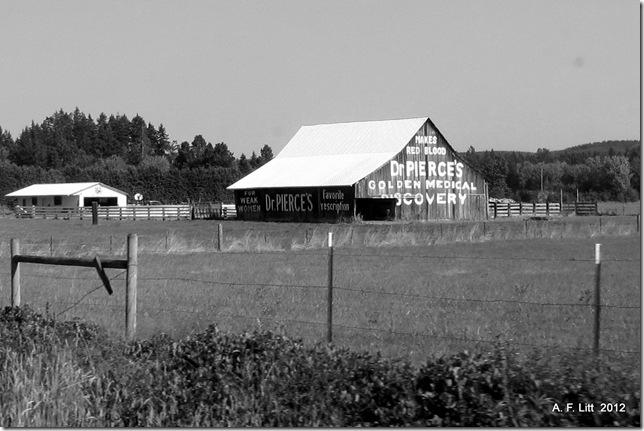 For Weak Women!  Barn.  Jackson Highway.  Washington.  August 12, 2012.  Featured: October 30, 2012.