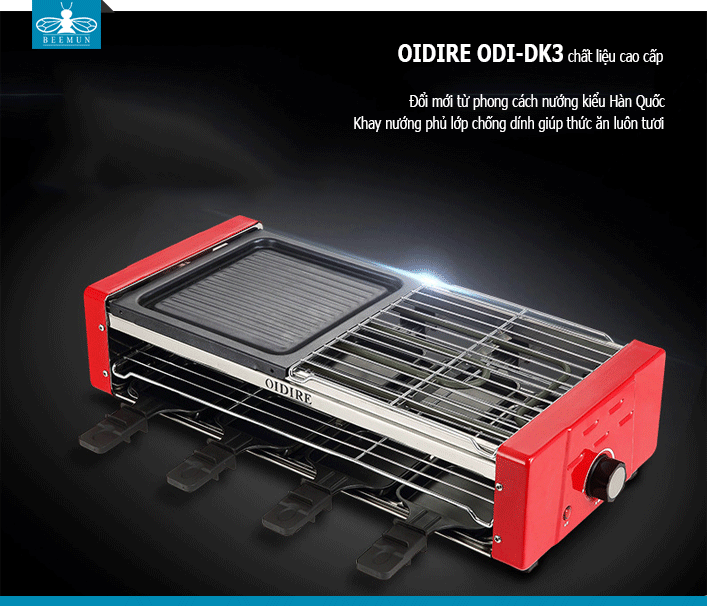 Lò nướng điện kiểu Hàn Quốc OIDIRE ODI-DK3