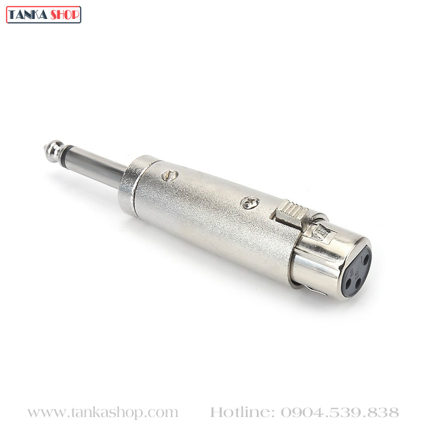 Jack chuyển 6.35 sang xlr cái