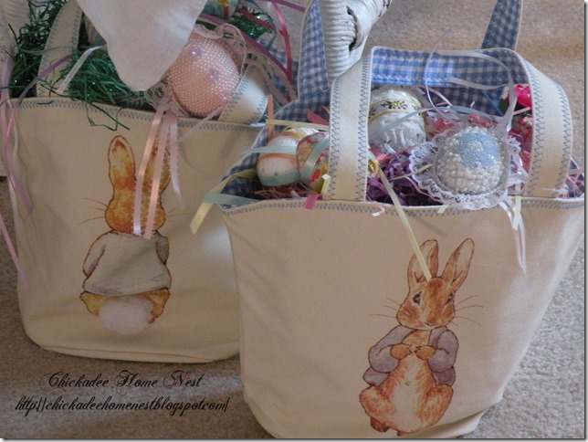 Peter Rabbit Easter Tote or Basket