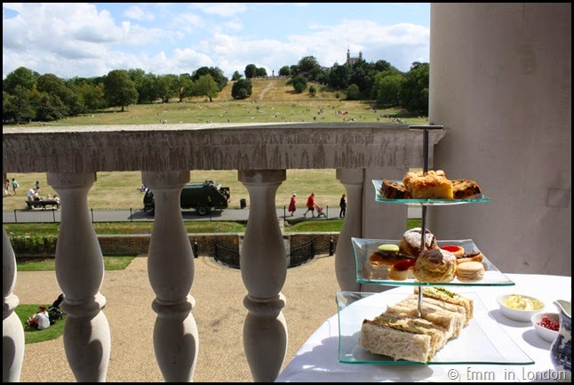 Afternoon tea with a view at the Queen's House
