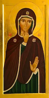 Về bức hình Đức Mẹ ngay bên thang máy cổng chính, lối vào dinh thự Giáo hoàng tại Vatican...
