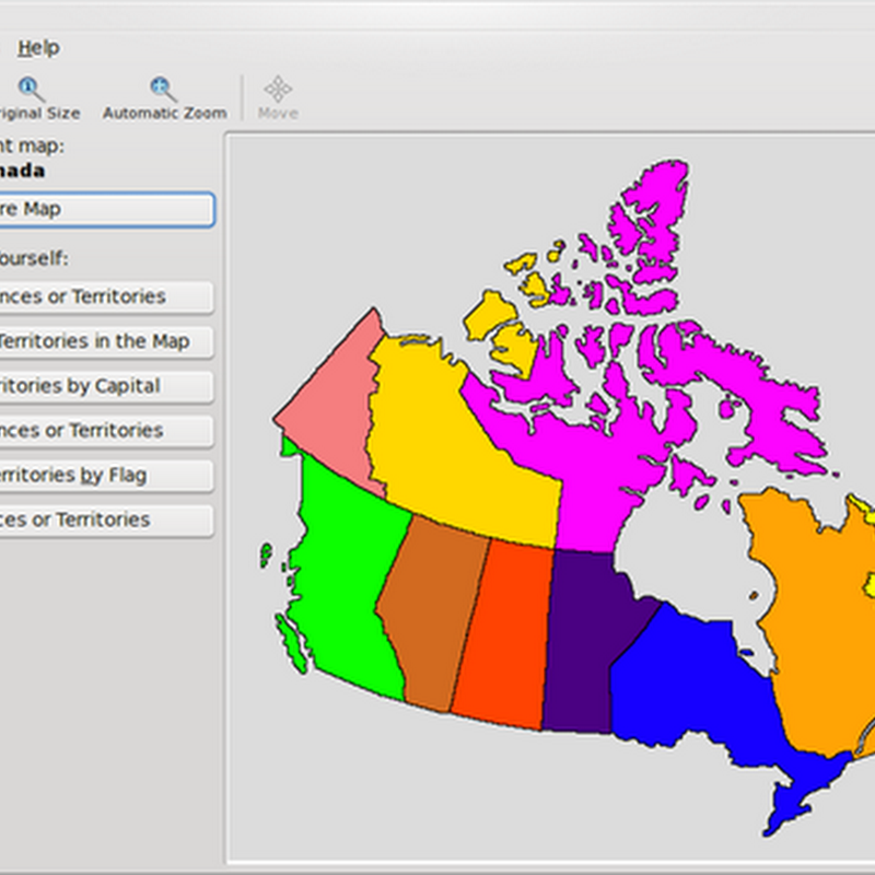 KGeography herramienta de geografía para KDE: cómo hacer mapas.