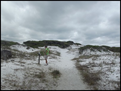 Dune hike & rain paddle 018