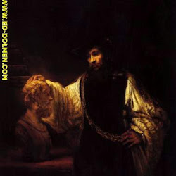 101 - Rembrandt - Aristoteles contemplando el busto de Homero