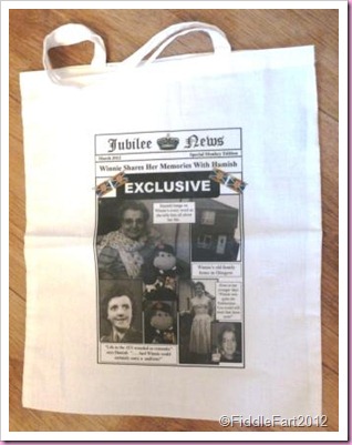 Newspaper Shopping bag