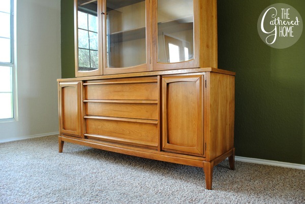 Found Mid Century Dining Set And China Cabinet Mid Century China Cabinet 5