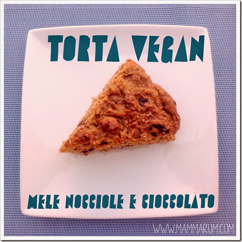 Torta vegan alle nocciole e cioccolato