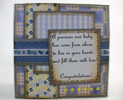Baby & Blanket Card1