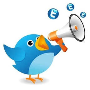twitter bird blue