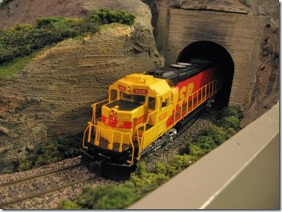 IMG_0451 Southern Pacific Kodachrome Tunnel Motors on My Layout on April 5, 2008