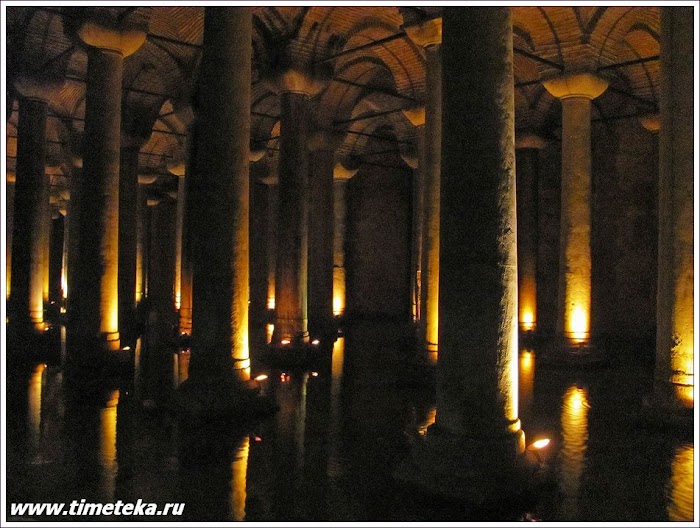 Цистерна Йеребатан. Стамбул.