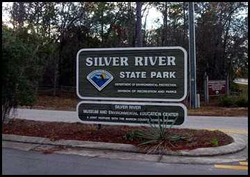 01 - Silver River SP Sign