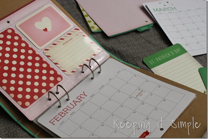 DIY personalized calendar #giftsatmichaels (3)