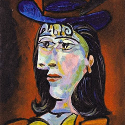 Picasso, Young Girl