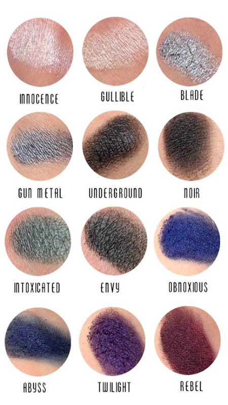 bad girl swatches
