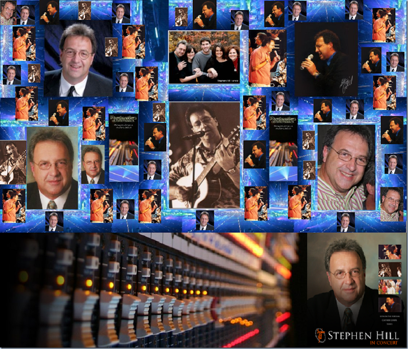 In Loving Memory Stephen Hill 1956-2012. Images, Stephen Hill, Family and Production Services. Collage - Music - In Concert