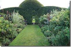 levens hall garden topiary passage
