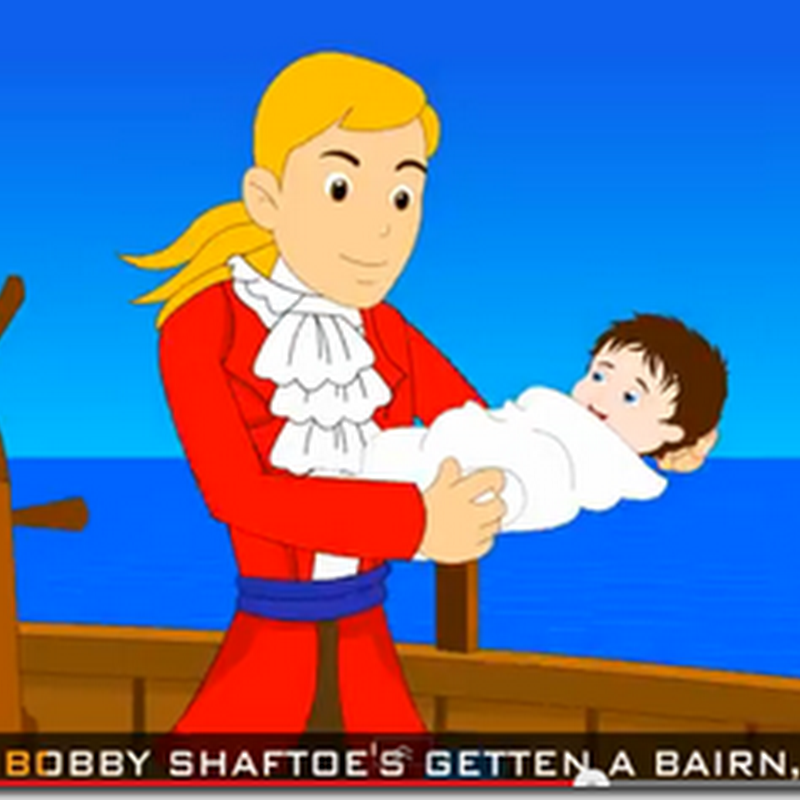 Rimas y canciones en inglés para niños Bobby Shaftoe.