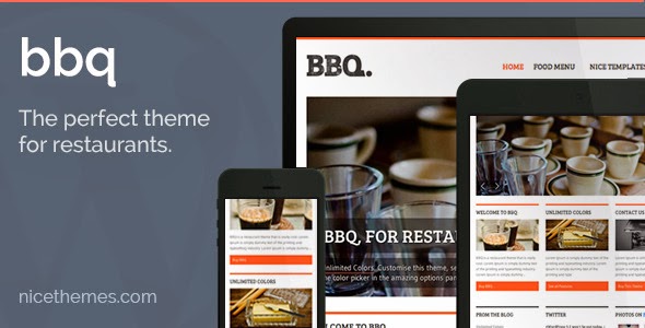 BBQ - Restaurant WordPress Theme - Restaurants & Cafes Entertainment
