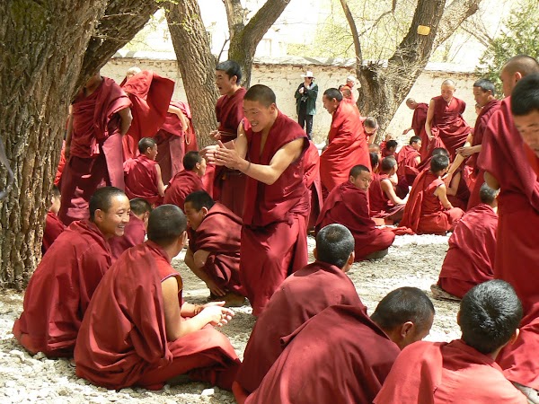 Obiective turistice Tibet: dezbateri la Sera, Lhasa