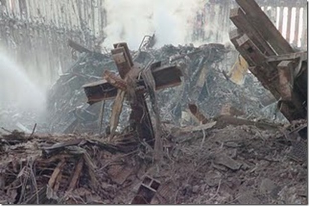 World Trade Center 9-11 cross 1