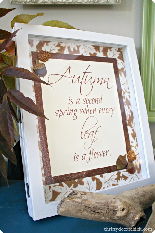 Autumn is a second spring quote