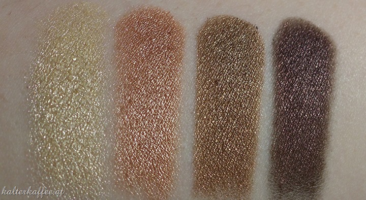 Wet'n Wild Comfort Zone swatches