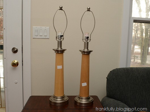 Lamps from Goodwill
