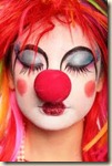 make up clown