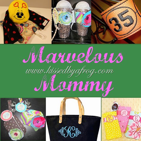 Kissed by a frog craft show booth application photo mommy gifts mother's day gifts