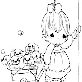 Niña carrito perritos pm