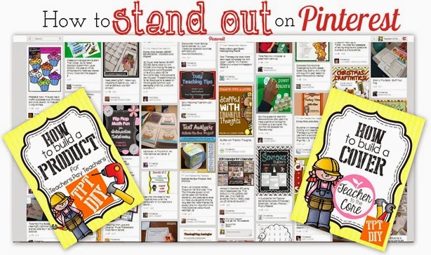 How to stand out on Pinterest- Your covers matter-Tutorial on Teacher to the Core