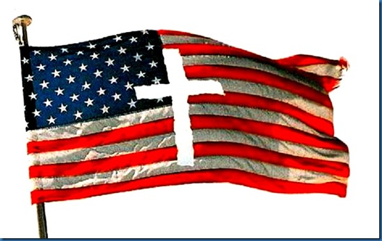 Christian American Flag