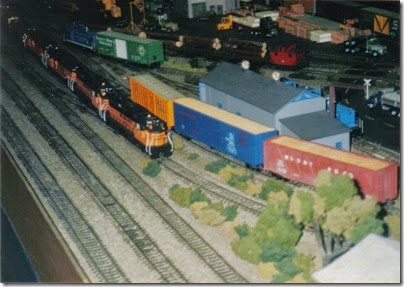 05 LK&R Layout at the Lewis County Mall in January 1999